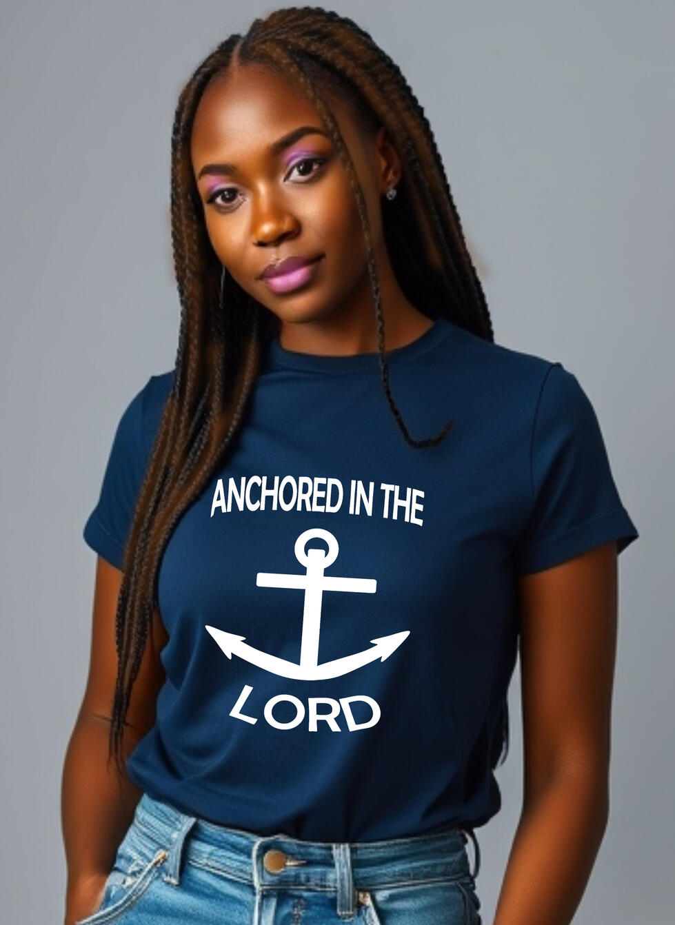 Anchored in the Lord Christian T-shirt
