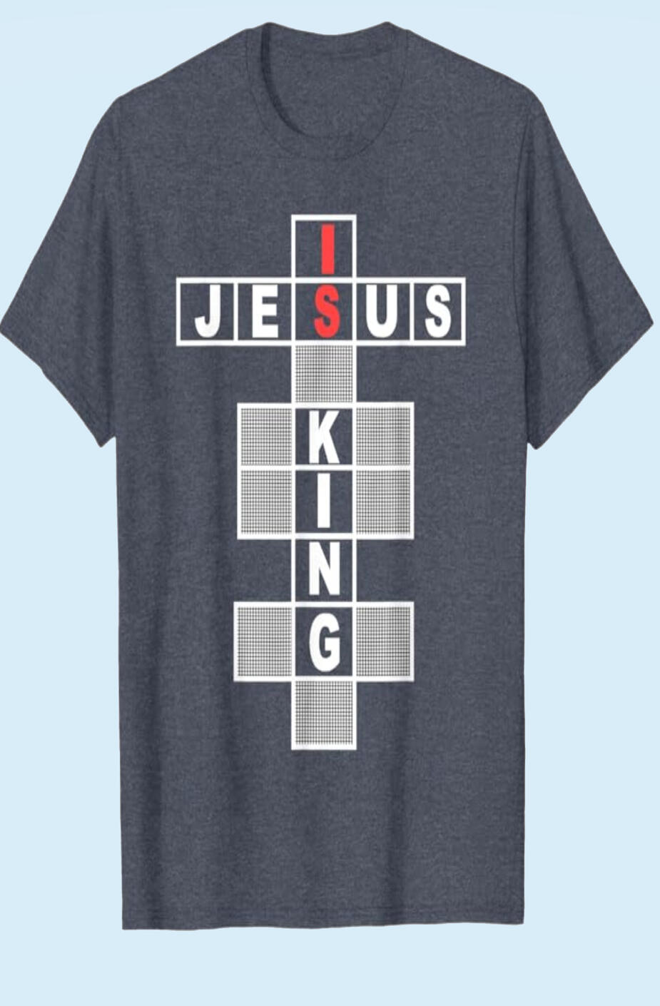 Jesus is King Puzzle Christian T-shirt