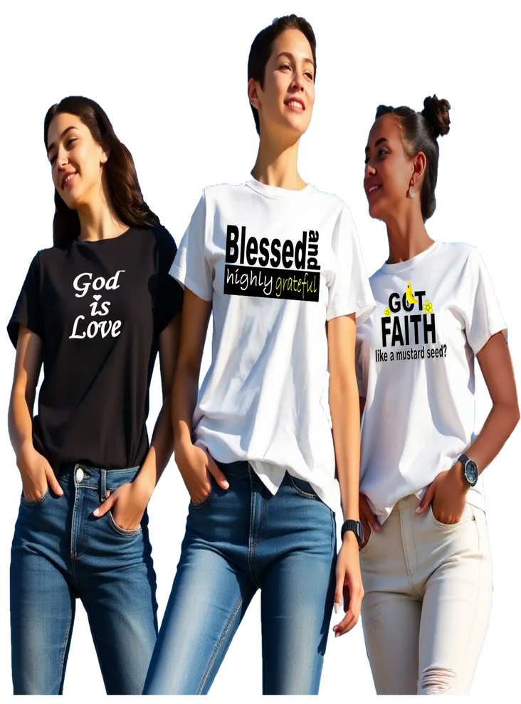 Christian t-shirts & Apparel for Women