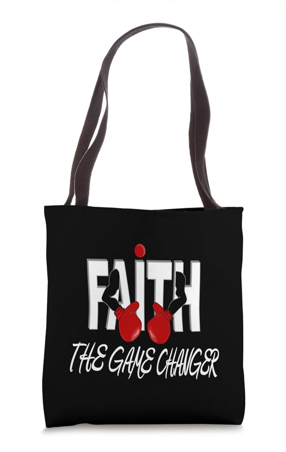 Faith The Game Changer Christian Tote bag