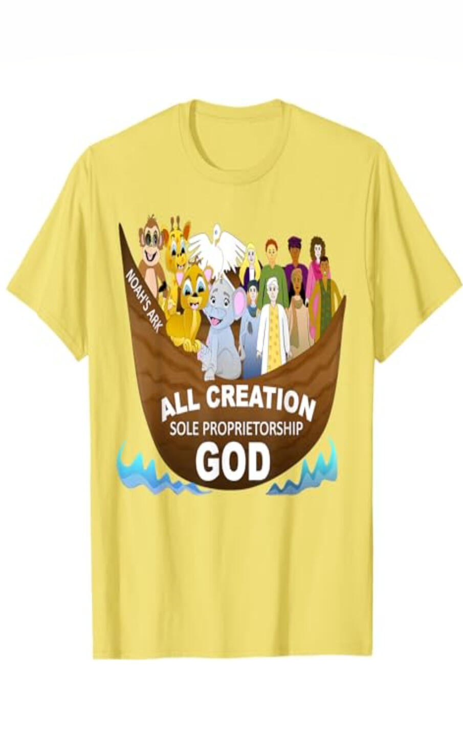 All Creation Sole Proprietorship God Christian T-shirt