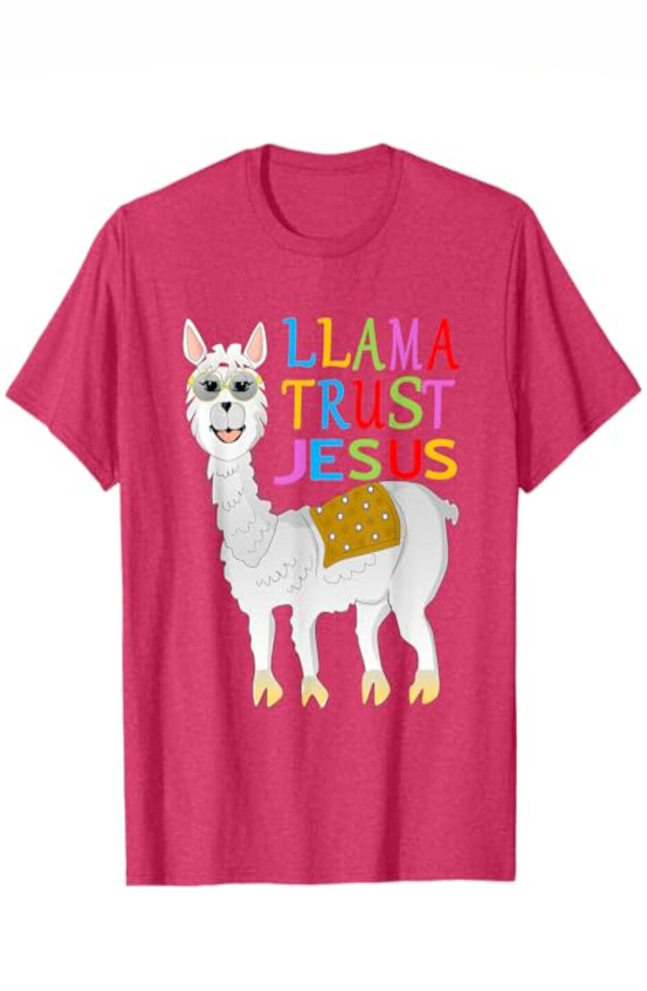 Llama Trust Jesus Christian T-shirt