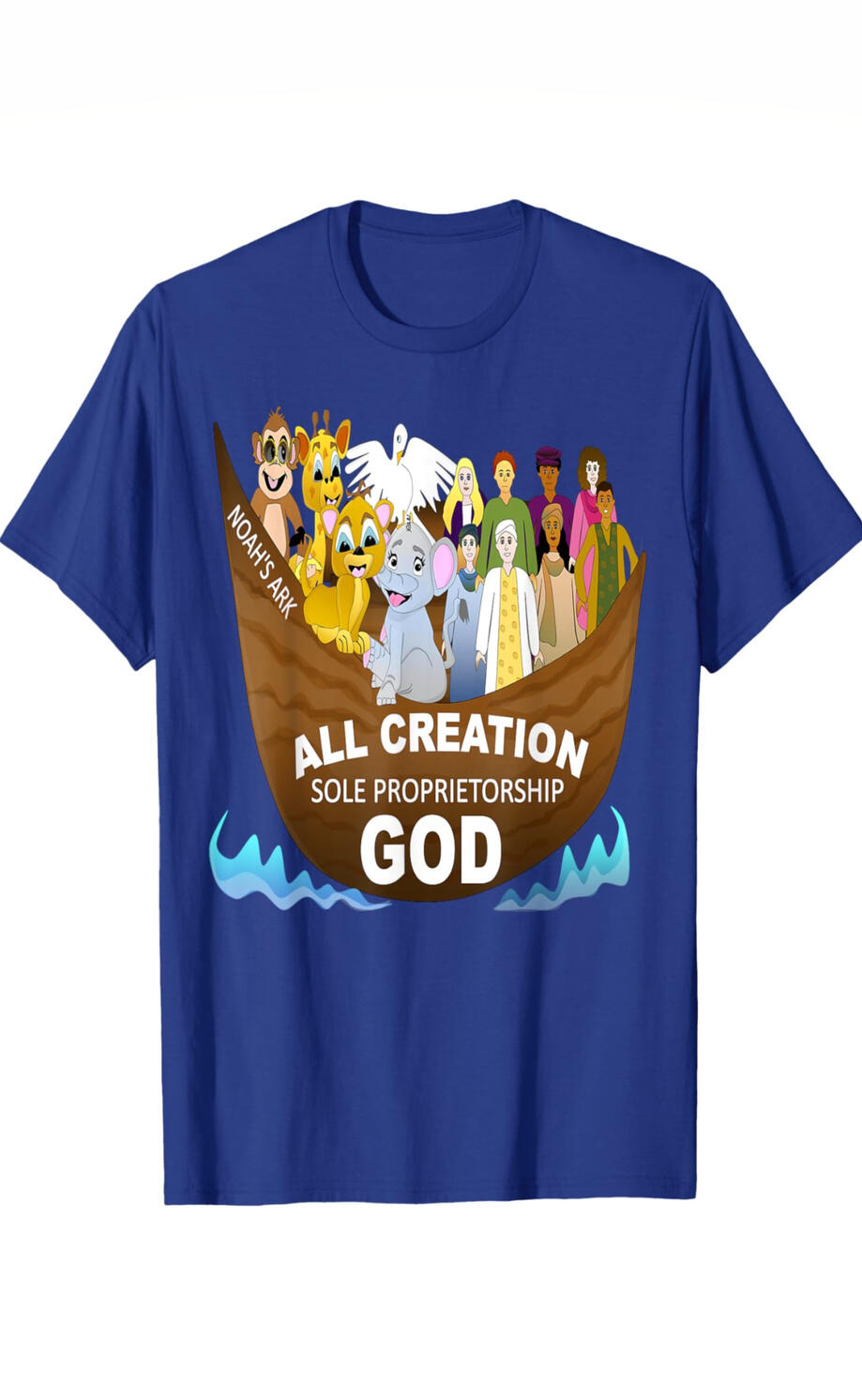 Noah's Ark All Creation Sole Propriety God Christian T-shirt