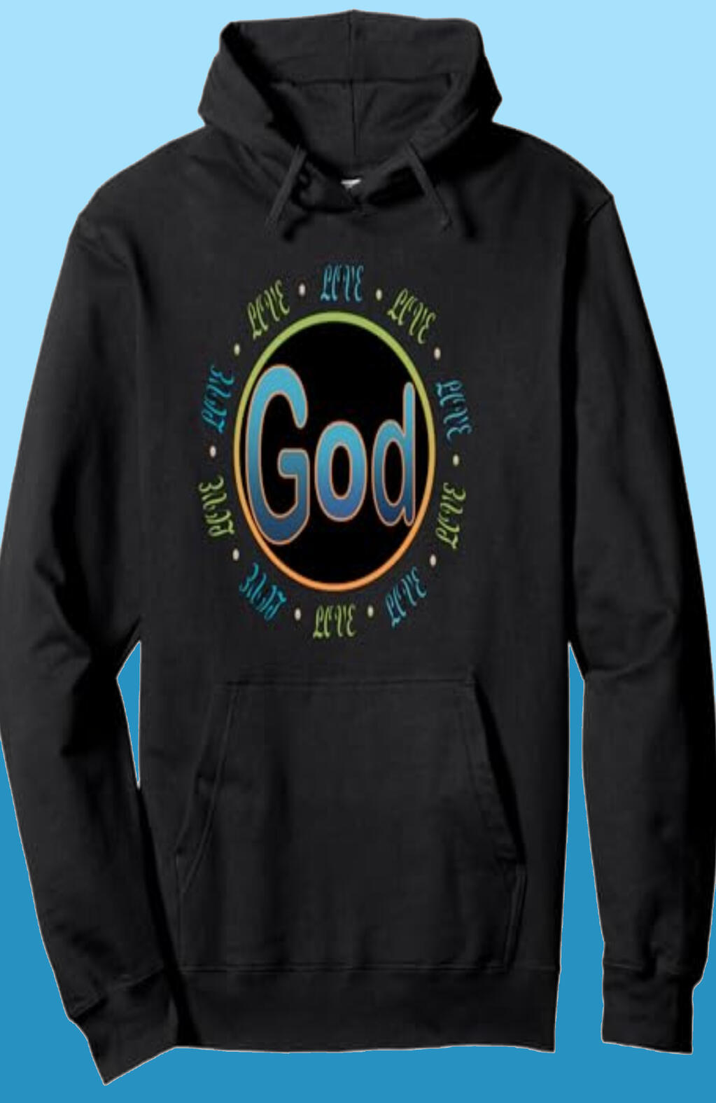 God Love Christian Hoodie