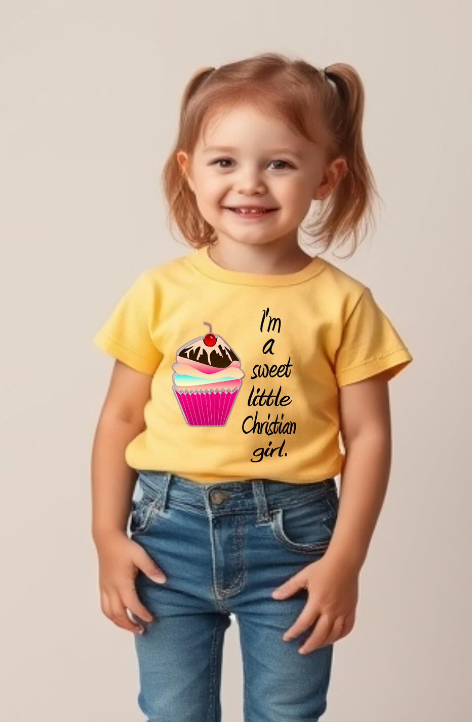 I'm A Sweet Little Christian Girl T-shirt