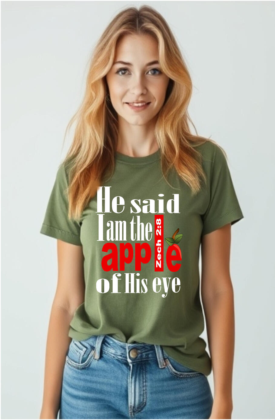 Apple of His Eye Christian T-shirt