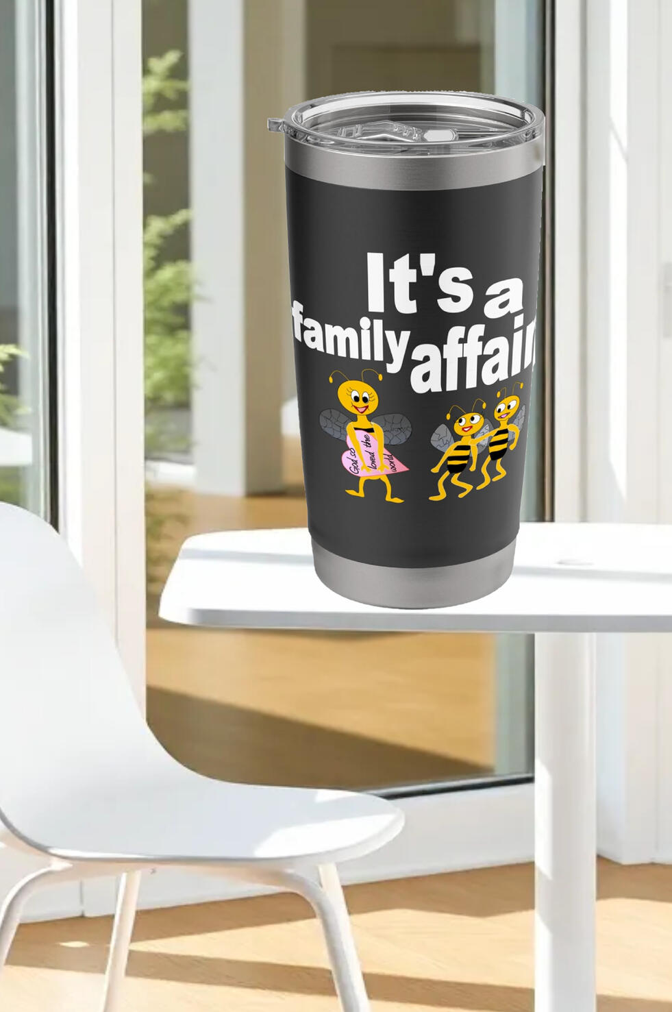 It's A Family Affair Christian Tumbler