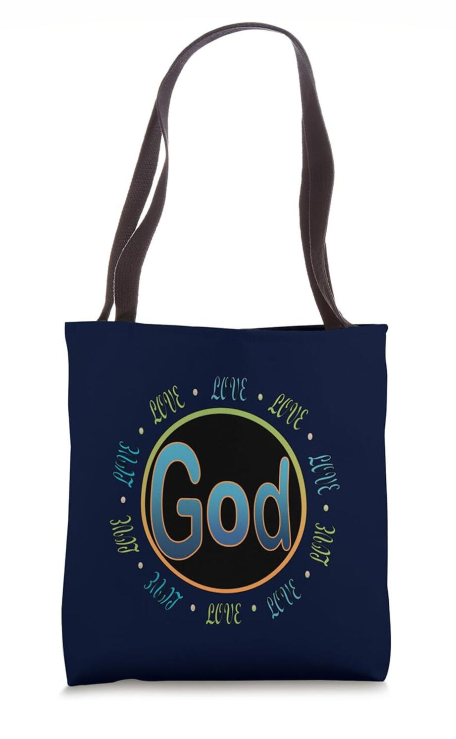 God Love Christian Totebag