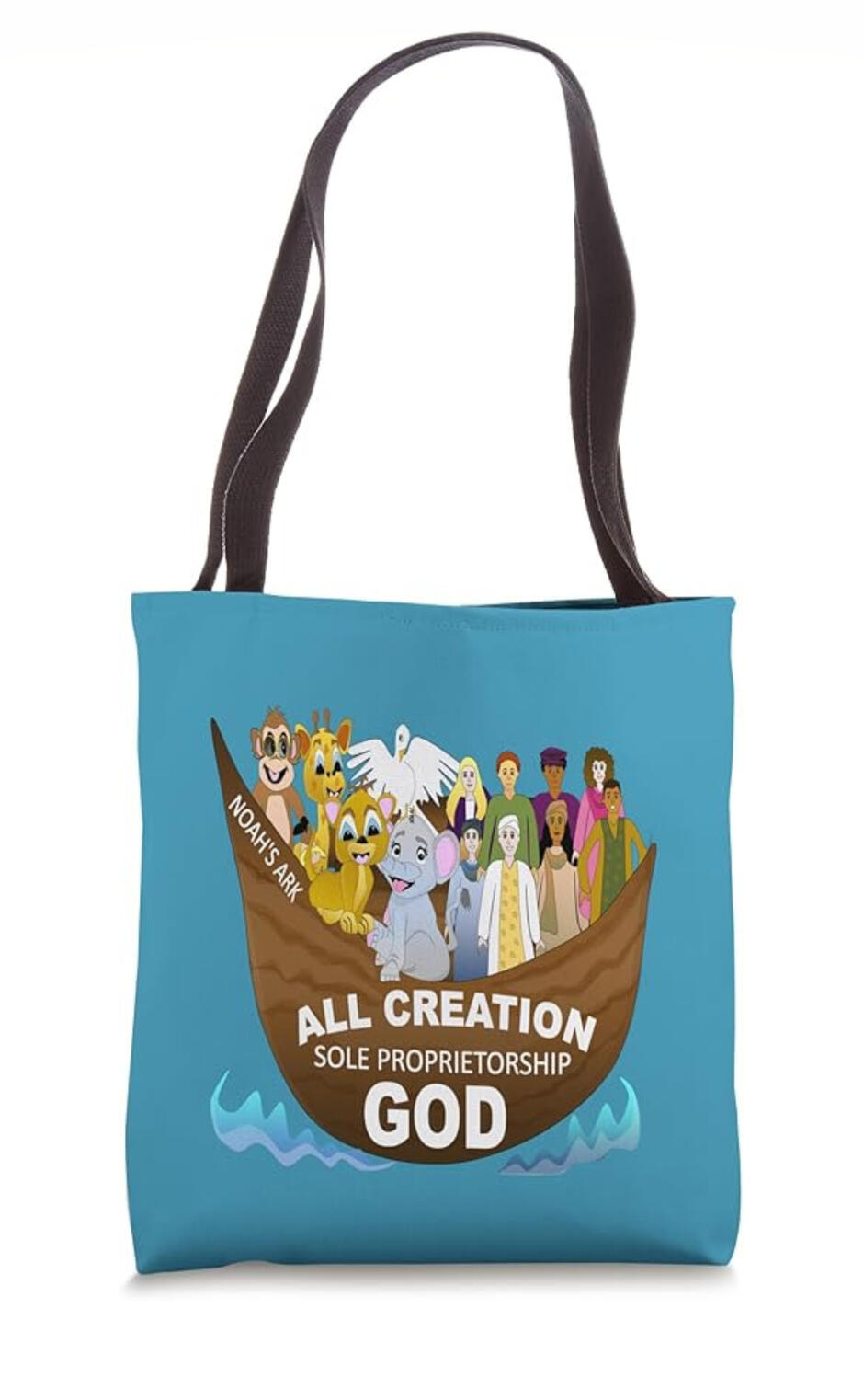 Noah's Ark Christian Tote bag