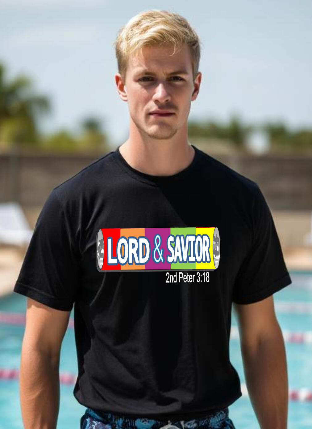 I praise Him With My Strings Christian Premium T-shirt