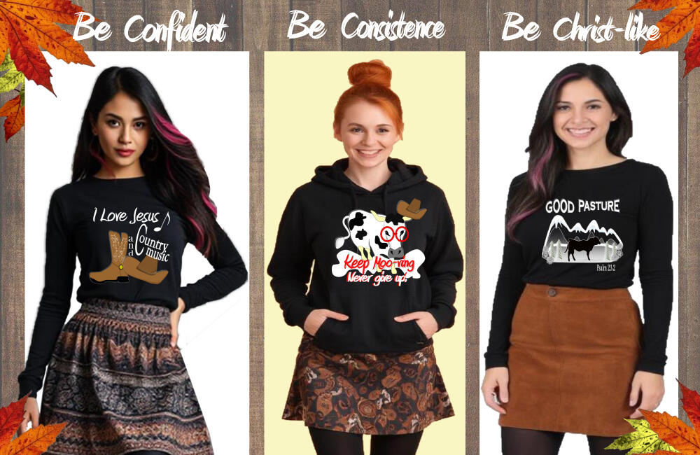 Women's Apparel Women's Christian T-shirts & Apparel