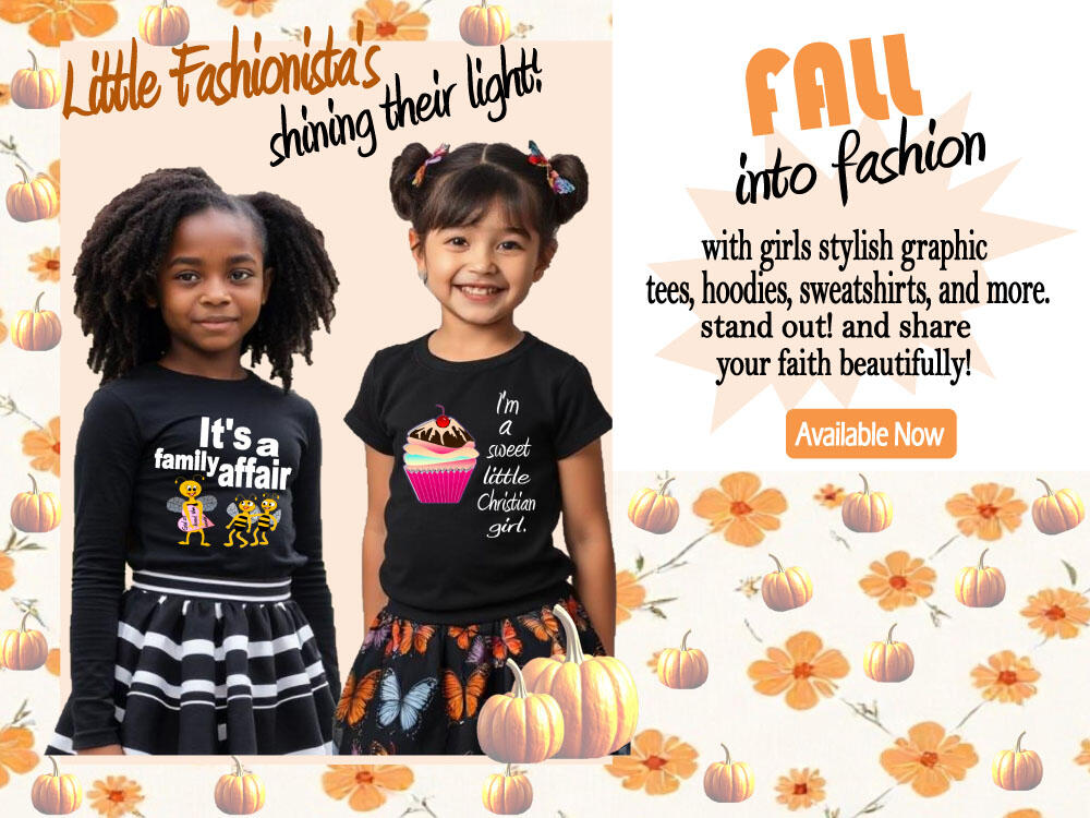 Women's Apparel Girls' Christian T-shirts & Apparel